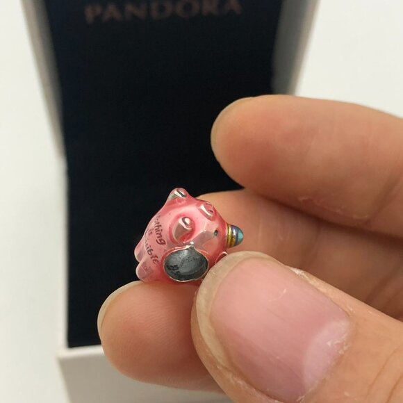 ✨🔥Pandora Flying Unicorn Pig Charm - Picture 3 of 10